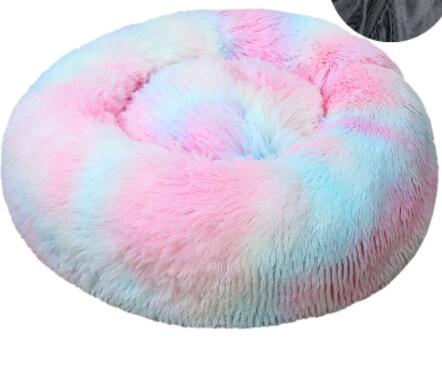 Soft Thick Plush Round Pet Bed Sleep Mat