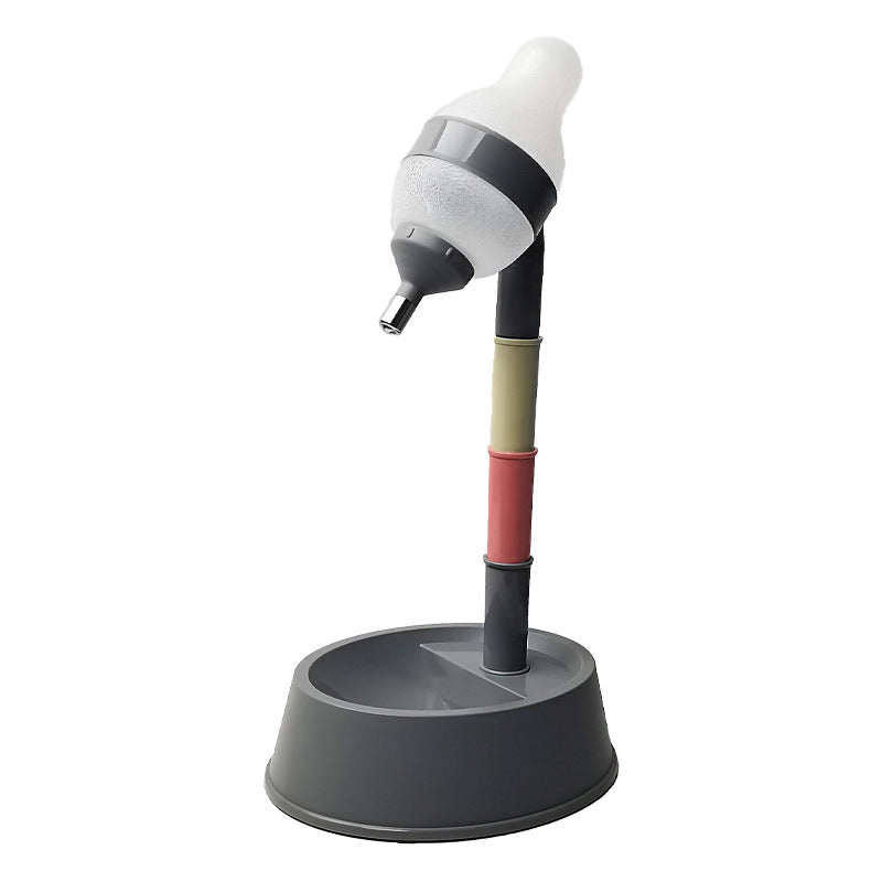 Automatic Pet Water Dispenser Adjustable Height Feeding Fountain